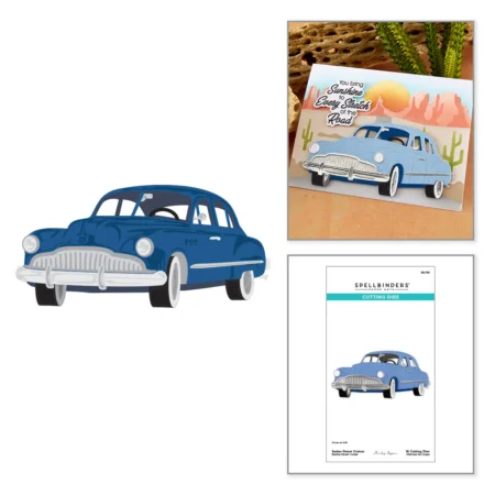 Spellbinders - Troqueles grabados Sedan Street Cruiser de Mindy Eggen