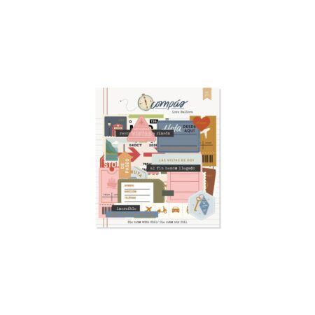 Lora Bailora - Die cuts TICKETS COMPÁS