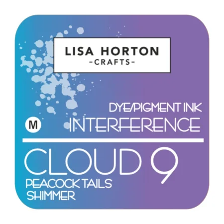Lisa Horton - Cloud 9 Interference Ink Pad Peacock Tails
