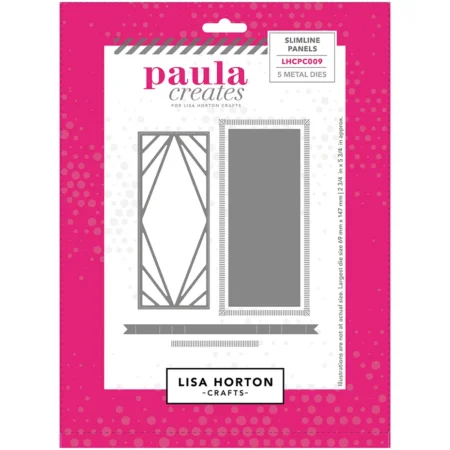 Lisa Horton - Juego de troqueles para paneles delgados de Paula Creates