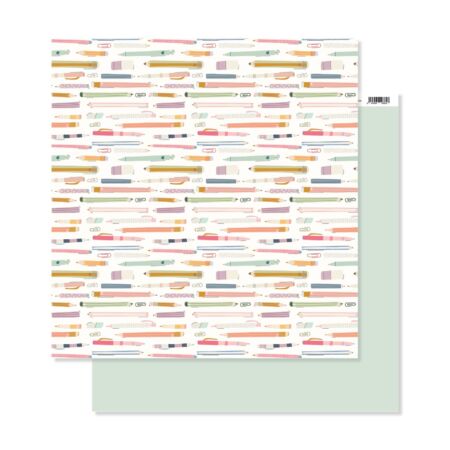Lora Bailora - Papel estampado doble cara 12x12