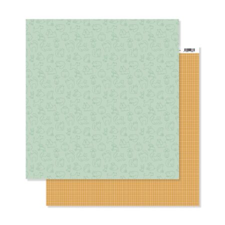 Lora Bailora - Papel estampado doble cara 12x12