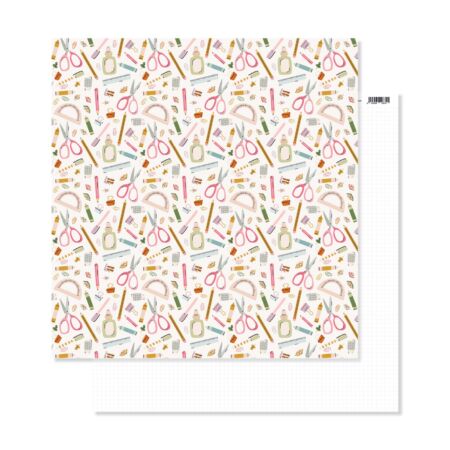 Lora Bailora - Papel estampado doble cara 12x12