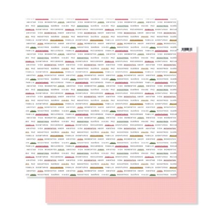 Lora Bailora - Papel estampado doble cara 12x12