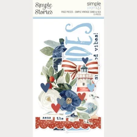 Simple Stories - Simple Vintage Sand & Sea Simple Pages Pieces