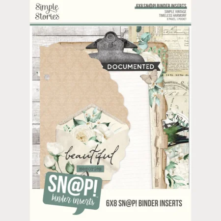 Simple Stories - Simple Vintage Timeless Harmony SN@P! 6x8 Inch Binder Inserts