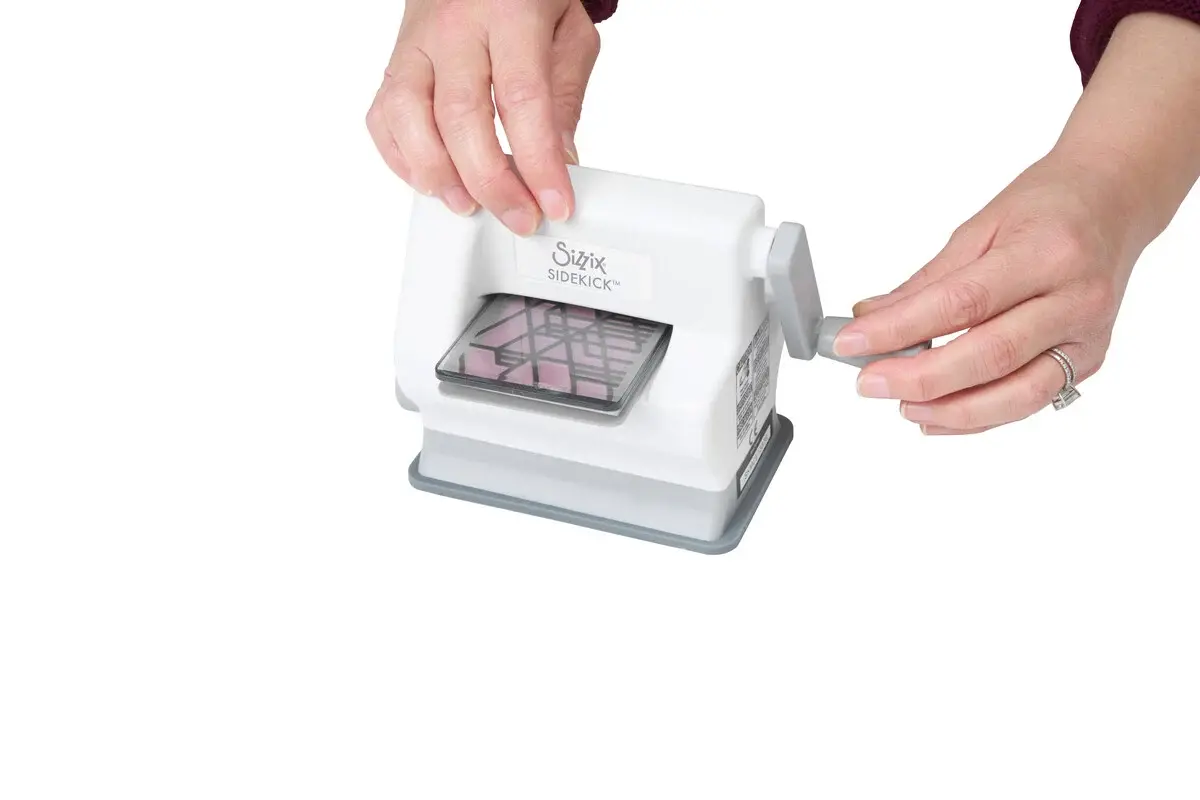 Sizzix - Kit de inicio Sidekick - Blanco y gris - Imagen 2