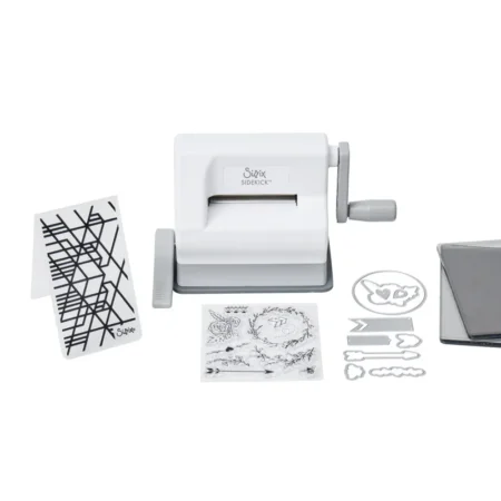 Sizzix - Kit de inicio Sidekick - Blanco y gris