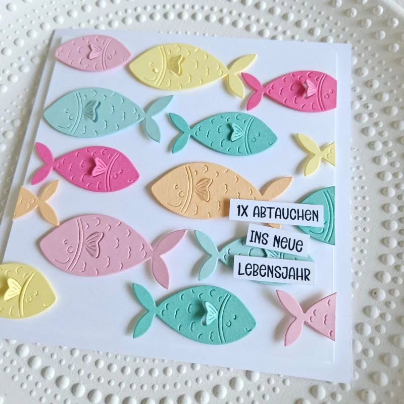 Creative Depot - Troquel El trío de peces pequeños - Imagen 4