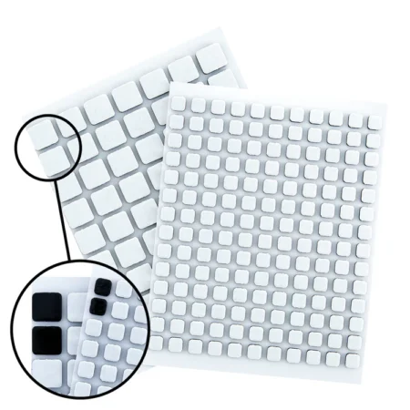 Spellbinders - Cuadrados adhesivos de espuma negra surtidos - 2 mm SKU : SCS-266