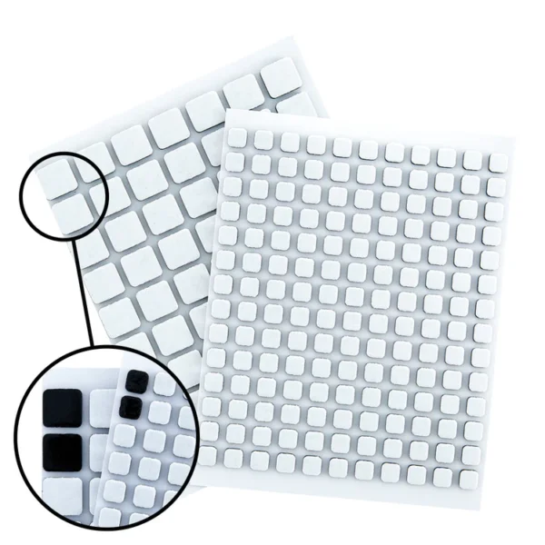 Spellbinders - Cuadrados adhesivos de espuma negra surtidos - 2 mm SKU : SCS-266