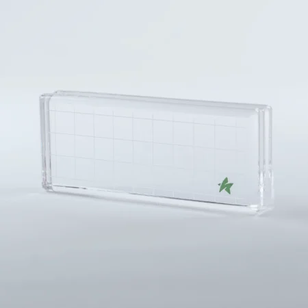 Creative Depot - Bloque acrílico - rectangular - 11,0 x 4,5 cm