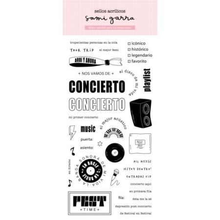 Basiccrea - Sello En Primera Fila (conciertos)- Sami Garra
