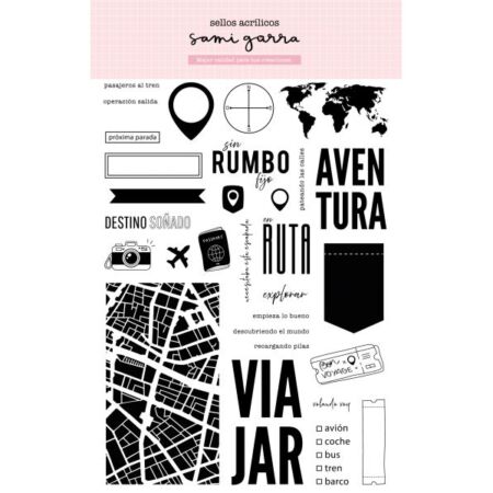 Basiccrea -Sello Viajar (viajes) - Sami Garra