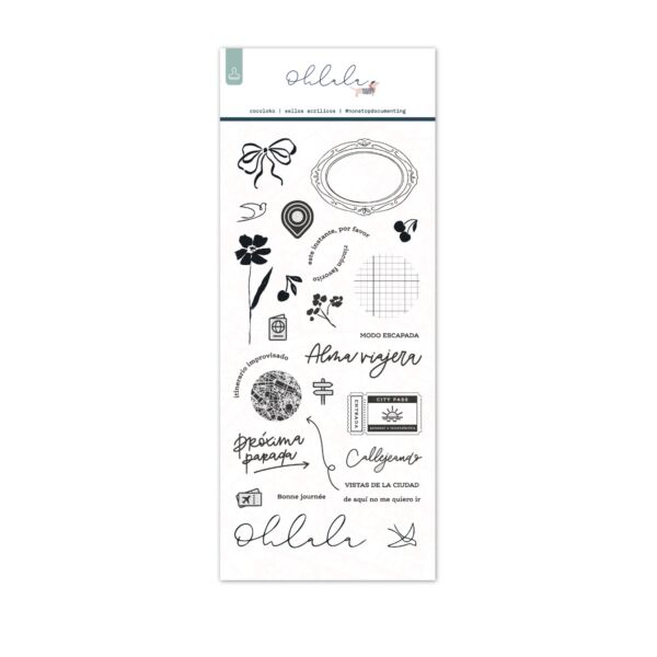 Cocoloko - Set de sellos CASTELLANO Ohlala