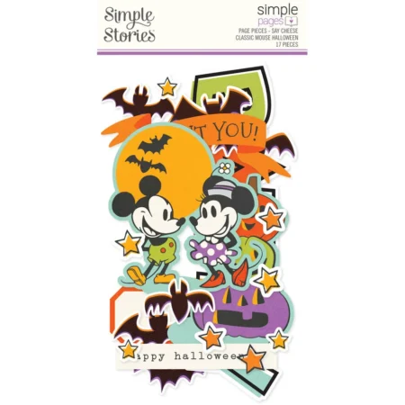 Simple Stories - Say Cheese Classic Mouse Halloween Simple Pages Pieces