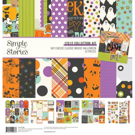 Simple Stories - Say Cheese Classic Mouse Halloween Collection Kit