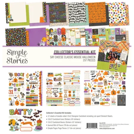 Simple Stories - Say Cheese Classic Mouse Halloween Collectors Essential Kit