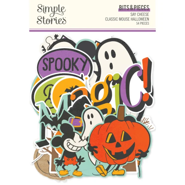 Simple Stories - Say Cheese Classic Mouse Halloween Bits & Pieces