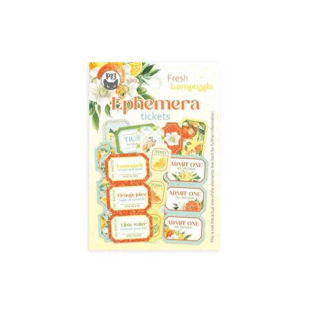 P13 - Ephemera set Tickets Fresh lemonade, 9pcs