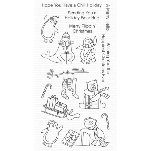My Favorite Things - Chill Holiday Clear Stamps