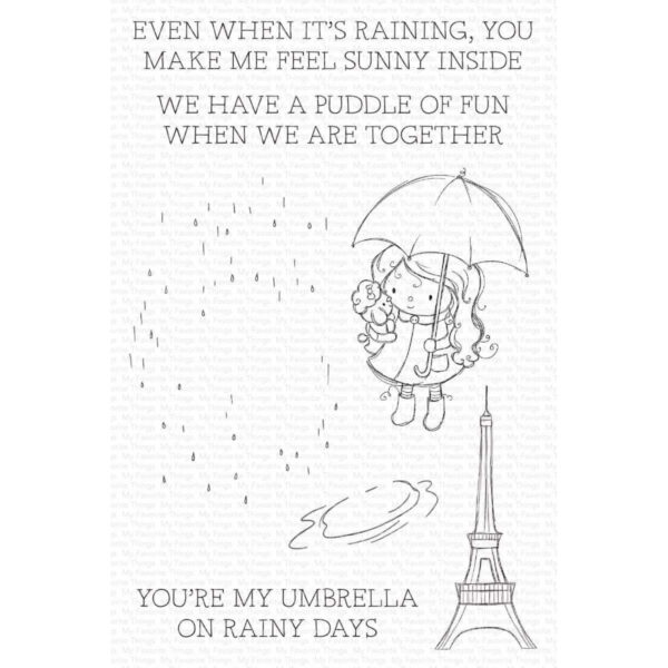 My Favorite Things - Rainy Day Friends Die-namics and Stamps