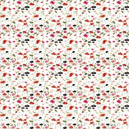 Creative Depot -  Papel decorativo - Campo de flores coloridas