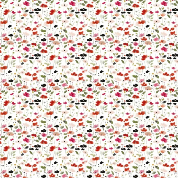 Creative Depot -  Papel decorativo - Campo de flores coloridas
