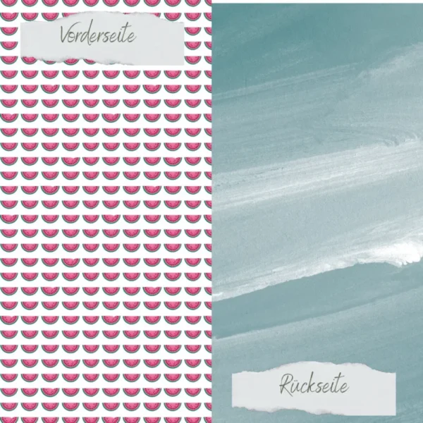 Creative Depot - Papel de diseño -Dulce verano - Serie de melones - Impreso por ambas caras