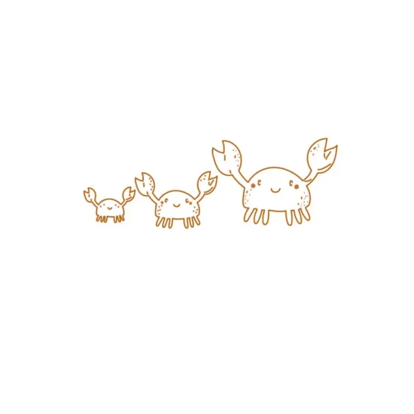 Creative Depot - Troquel Familia de cangrejos
