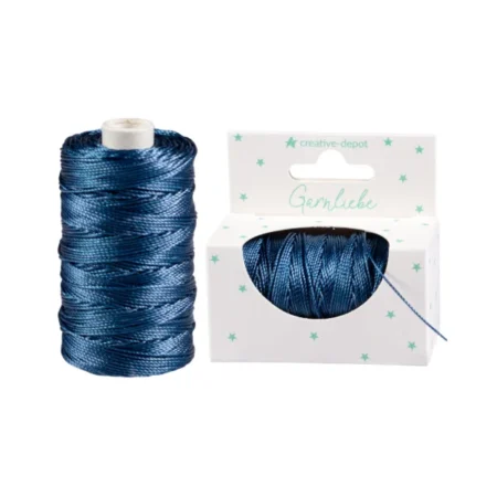Creative Depot - Hilo de naylon- Marineblau - Garnliebe