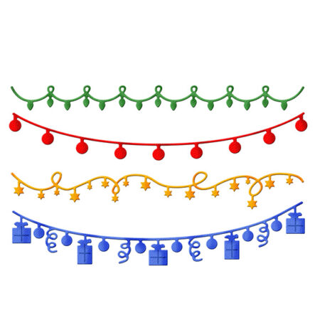 Cottage Cutz - Troquel Holiday Garland