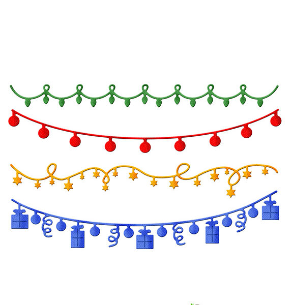 Cottage Cutz - Troquel Holiday Garland