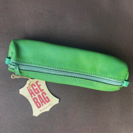 Age Bag – Estuche de piel verde