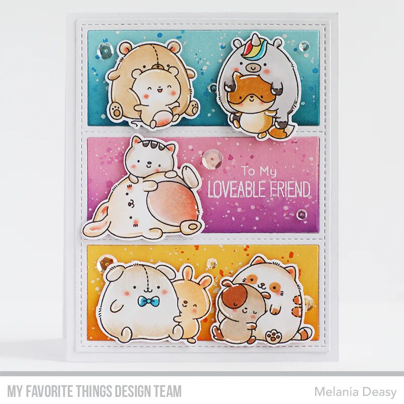My Favorite Things - Things Squish Friends Clear Stamps - Imagen 2