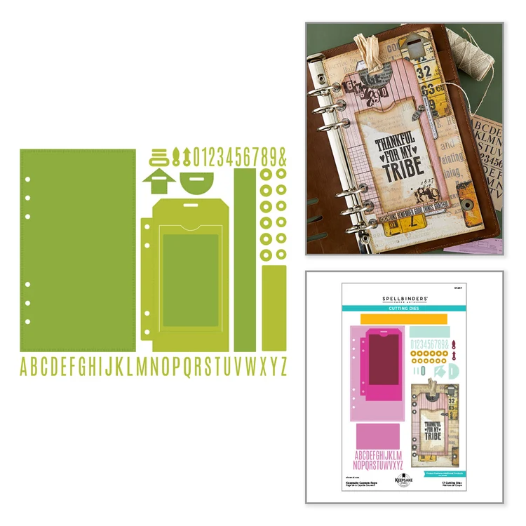 Spellbinders - Troqueles grabados para cápsulas de recuerdos de Esther Glas - Imagen 2