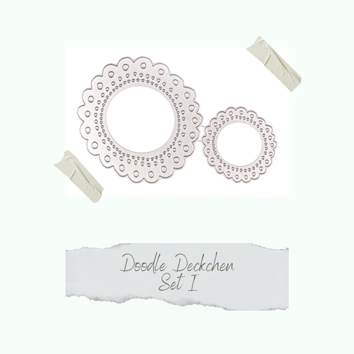 Creative Depot – Troquel set de Blondas  Doodle I