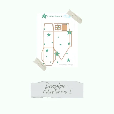 Creative Depot - Troquel Casa de Adviento I