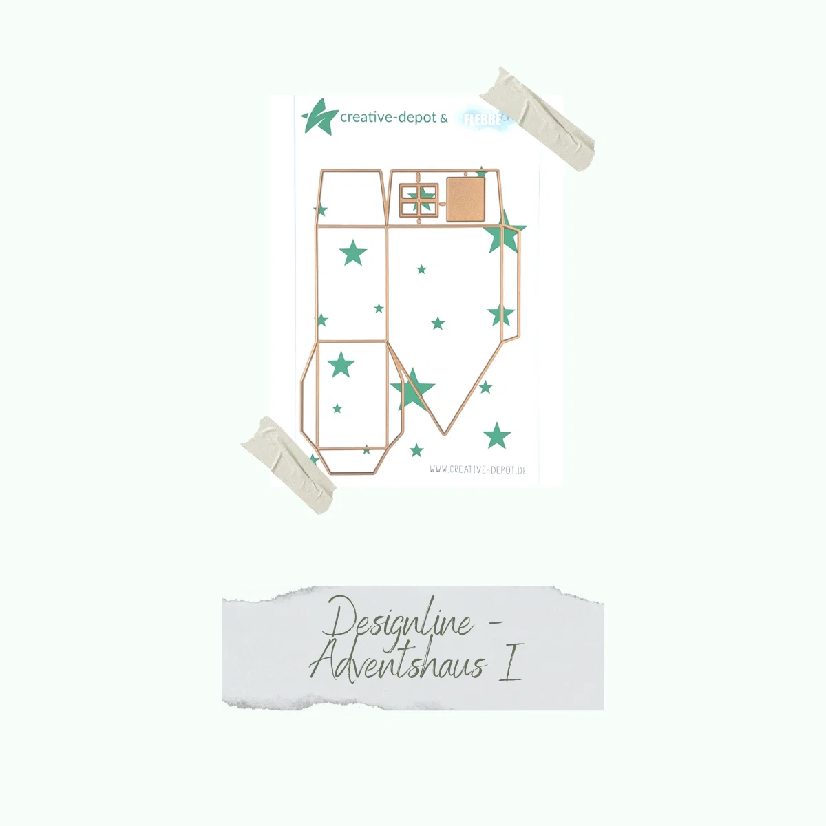Creative Depot – Troquel Casa de Adviento I