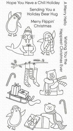 My Favorite Things Chill Holiday Clear Stamps