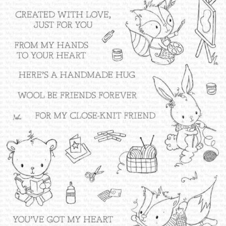 My Favorite Things Crafty Companions Clear Stamps