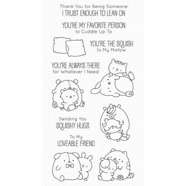 My Favorite Things - Things Squish Friends Clear Stamps