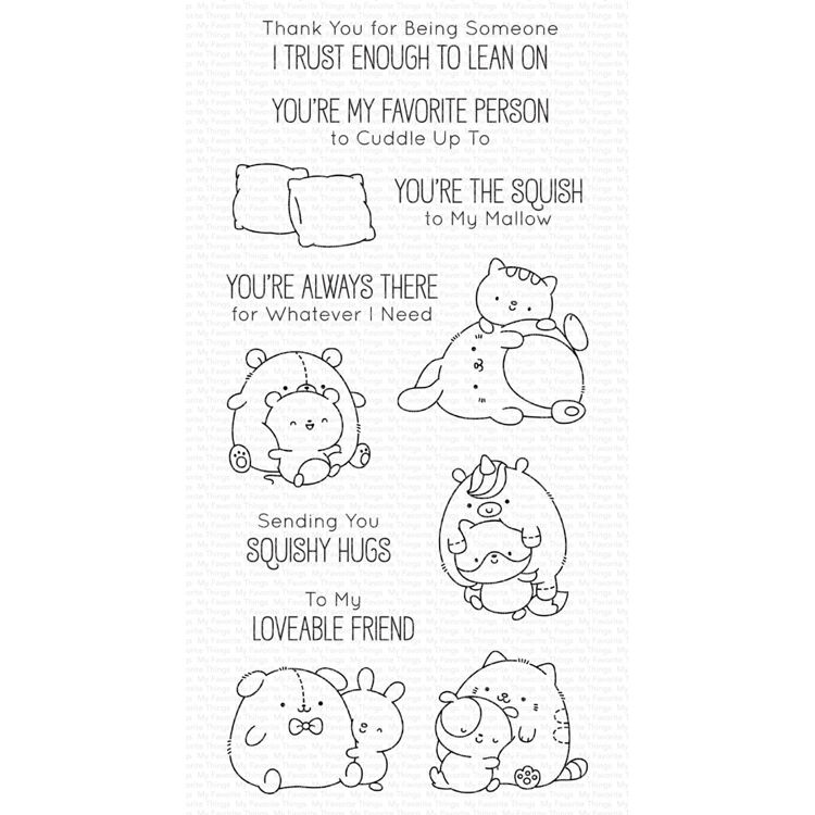 My Favorite Things - Things Squish Friends Clear Stamps
