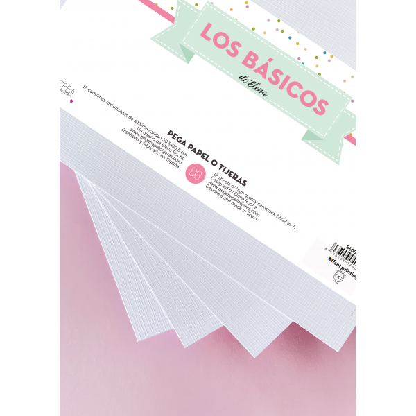 Basiccrea - Papel Básico Pega, Papel o Tijeras 30,5x30,5