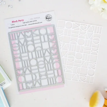 Pinkfresh Studio - Quiet Moments Coverplate Die Block Party by Inna Moreva