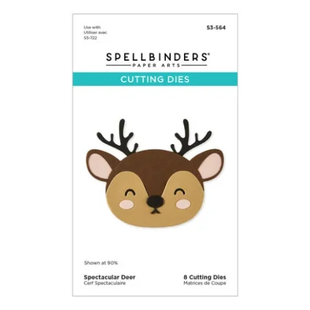 Spellbinders - Spectacular Christmas Etched Dies Deer
