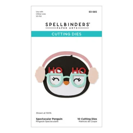 Spellbinders - Spectacular Christmas Etched Dies Penguin