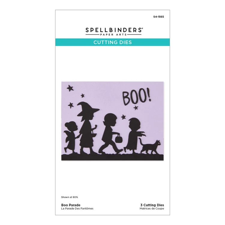 Spellbinders – Troqueles grabados Boo Parade
