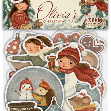 Craft Consortium –  Die cuts -  "El cuento de Navidad de Olivia"