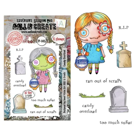 Aall and Create – A7 Stamp Sets Candy Overload by Janet Klein